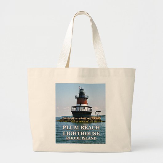 Plum Beach Lighthouse, Rhode Island Canvas tas (Voorkant)