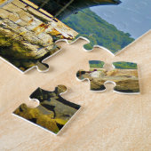 Plum Beach Lighthouse, Rhode Island Jigzaag Puzzle Legpuzzel (Zijkant)