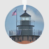 Plum Beach Lighthouse Rhode Island Ornament (achterkant)