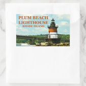 Plum Beach Lighthouse, Rhode Island Stickers (Tas)