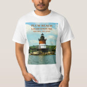 Plum Beach Lighthouse, Rhode Island T-Shirt (Voorkant)