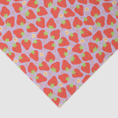 Plum - Berry Special geworpen Tissuepapier (Detail)