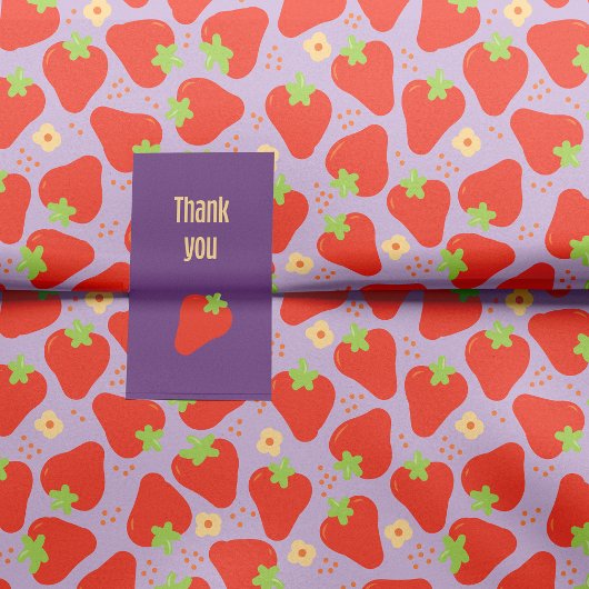 Plum - Berry Special geworpen Tissuepapier