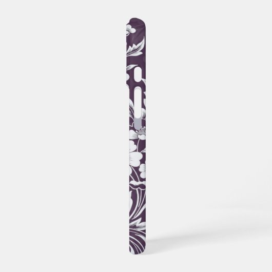 Plum Bloom Grace iPhone 16 Hoesje (Linkerkant)