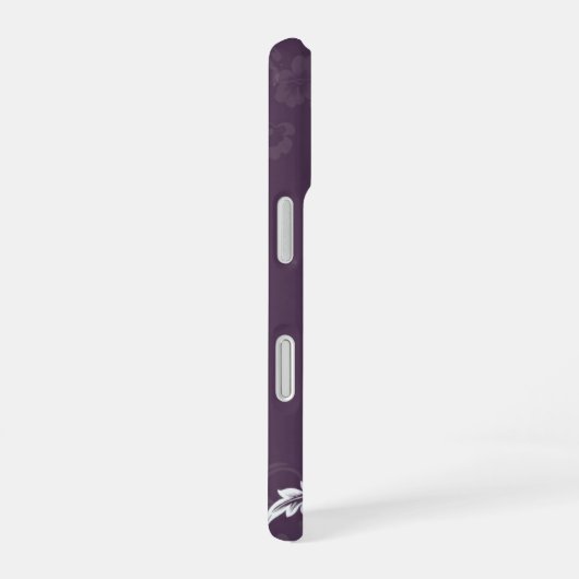 Plum Bloom Grace iPhone 16 Hoesje (Rechterkant)