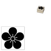 Plum blossom / 梅 rubberstempel (Gestempeld)