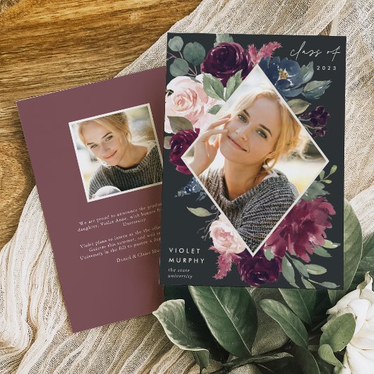 Plum Blossom | Aankondiging foto-Afstuderen