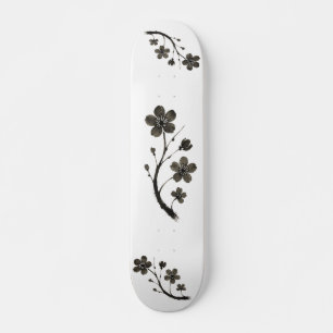 Plum Blossom – Botanisch ontwerp op skateboard
