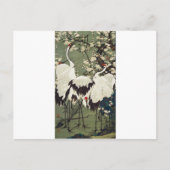 Plum Blossom en Cranes van Ito Jakuchu Briefkaart (Voorkant)