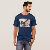 Plum Blossom en de Moon Hokusai T-shirt (Voorkant volledig)