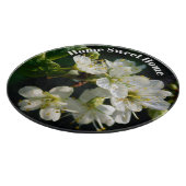 Plum Blossom Home Sweet Home Glass Cutting Board Snijplank (Hoek)
