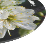 Plum Blossom Home Sweet Home Glass Cutting Board Snijplank (Hoek)