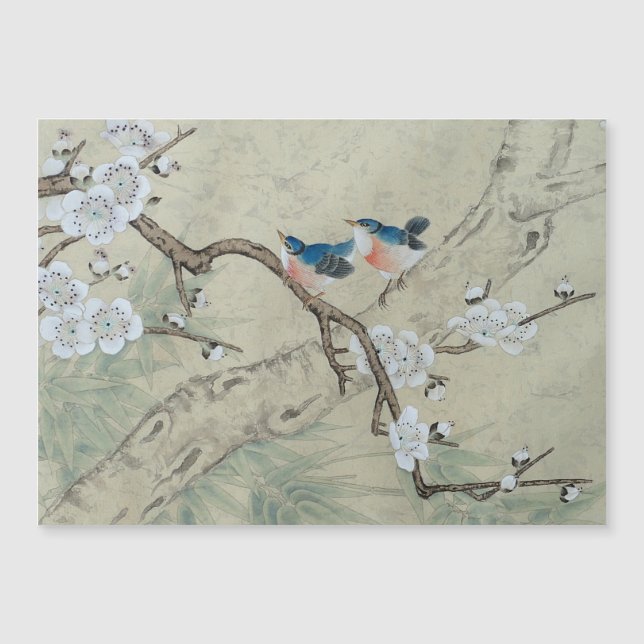 Plum Blossom in lente (Voorkant)