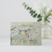 Plum Blossom in lente Briefkaart (Staand voorkant)