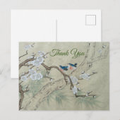 Plum Blossom in lente Briefkaart (Voorkant / Achterkant)