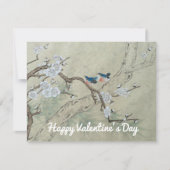 Plum Blossom in lente Feestdagenkaart (Voorkant)