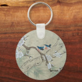 Plum Blossom in lente Sleutelhanger (Voorkant)