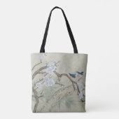 Plum Blossom in Spring Canvas tas (Achterkant)
