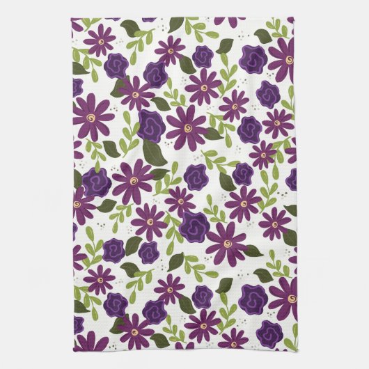 Plum Blossom Keukendoek Theedoek (Verticaal)