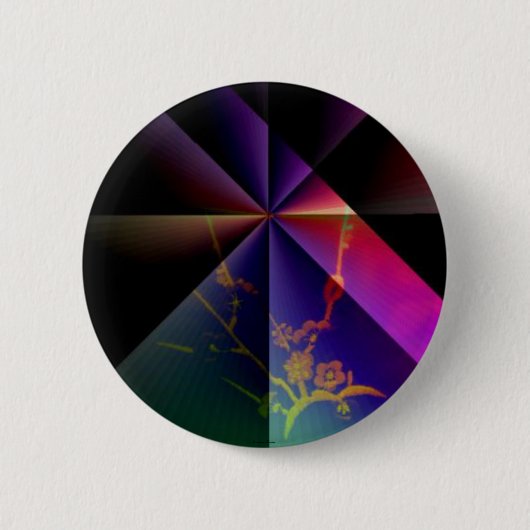 Plum Blossom -Mei Hua- Button (Voorkant)