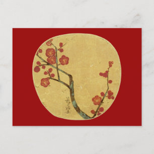 Plum Blossom, Ogata Korin Japanese Fine Art Briefkaart