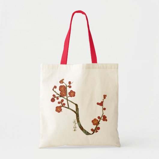 Plum Blossom, Ogata Korin Japanese Fine Art Tote Bag (Voorkant)