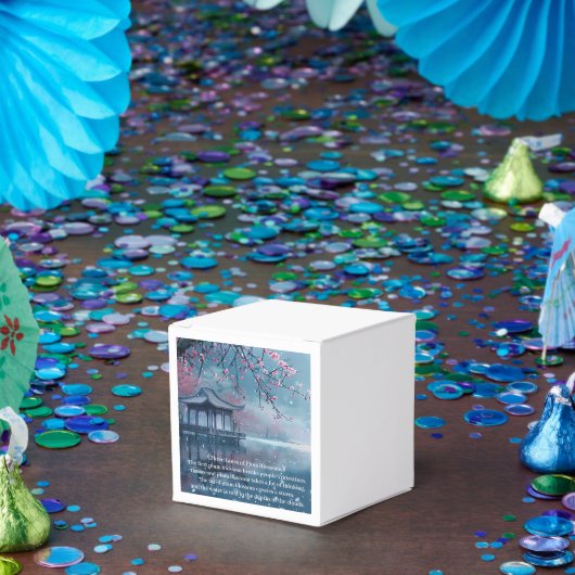 Plum Blossom Pavilion Lake Bedankdoosjes (Feest)