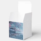 Plum Blossom Pavilion Lake Bedankdoosjes (Geopend)