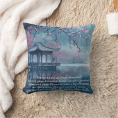 Plum Blossom Pavilion Lake Kussen (Deken)