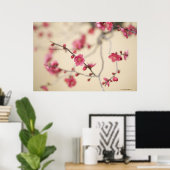 Plum Blossom Poster (Thuiskantoor)