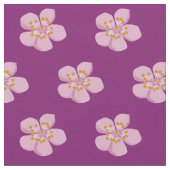 Plum blossom stof (Close Up)