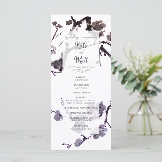 Plum blossom suma (Staand voorkant)