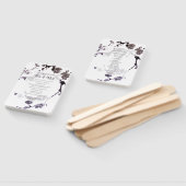 Plum blossom suma handwaaier (Niet-gemonteerd)