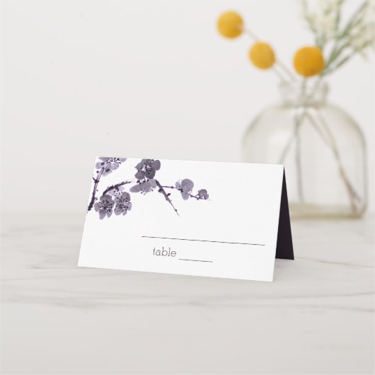 Plum blossom suma plaatskaartje (Voorkant)