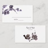 Plum blossom suma plaatskaartje (Voorkant / Achterkant)