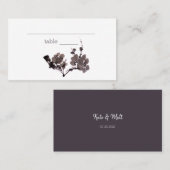 Plum blossom suma plaatskaartje (Voorkant / Achterkant)