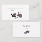 Plum blossom suma plaatskaartje (Voorkant / Achterkant)