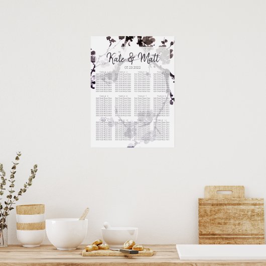 Plum blossom suma poster (Keuken)