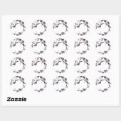 Plum blossom suma ronde sticker (Vel)