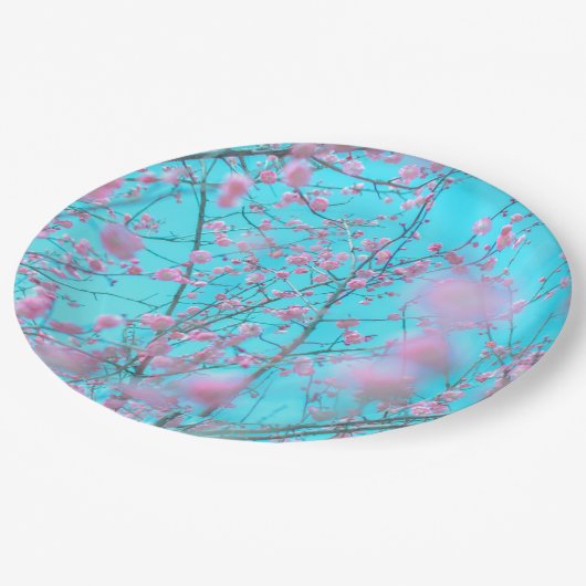 Plum Blossom (Suzhou, China) Papieren Bordje (Gekanteld)