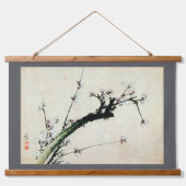 Plum Blossoms, Hokusai, Ukiyo-e Hangend Wandkleed (Voorkant)