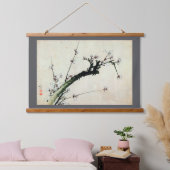 Plum Blossoms, Hokusai, Ukiyo-e Hangend Wandkleed (Slaapkamer)