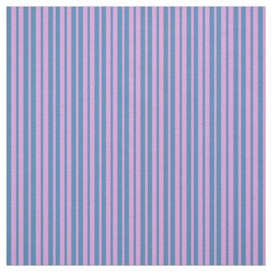 Plum & Blue Striped/Lined Pattern Stof (Swatch)