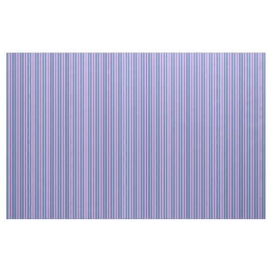 Plum & Blue Striped/Lined Pattern Stof (Fat Quarter)