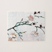 Plum Branches met Blossom Ukiyo-e Asia Asian Art Legpuzzel (Horizontaal)