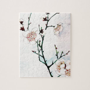 Plum Branches met Blossom Ukiyo-e Asia Asian Art Legpuzzel