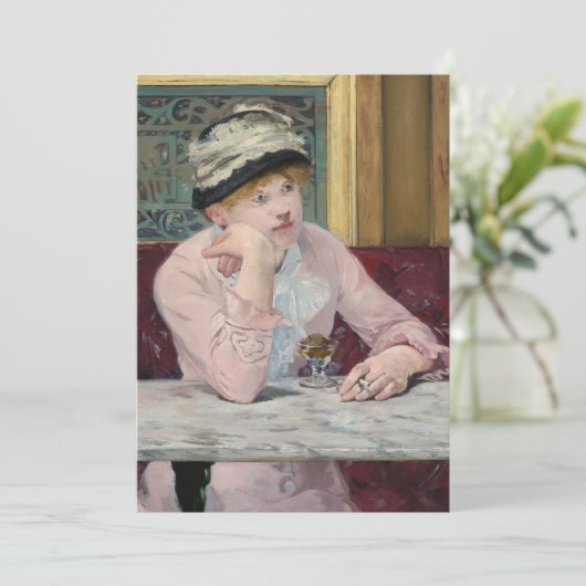 Plum Brandy | Édouard Manet (Staand voorkant)