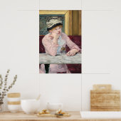 Plum Brandy - Edouard Manet Fine Art Poster (Keuken)
