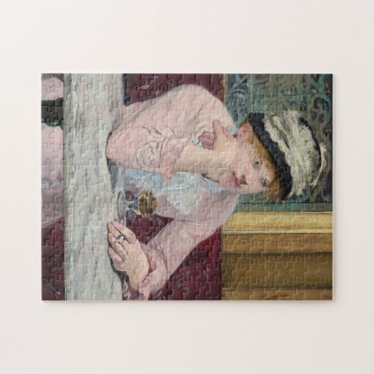 Plum Brandy | Édouard Manet Legpuzzel (Horizontaal)