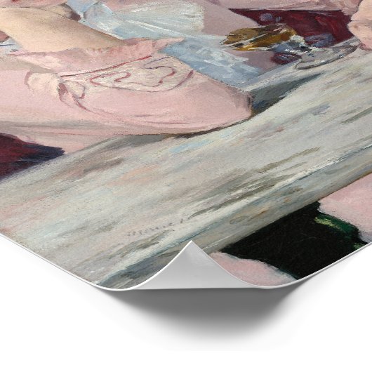 Plum Brandy | Édouard Manet Poster (Hoek)